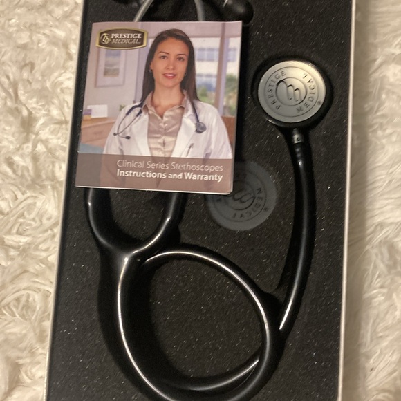 Prestige Medical Clinical Lite Stethoscope Model #121 Color Black Brand New NWT - Picture 9 of 11